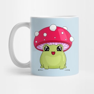 Frog and mushroom Mug